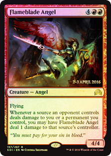 (Promo-Prerelease)Flameblade Angel/炎刃の天使